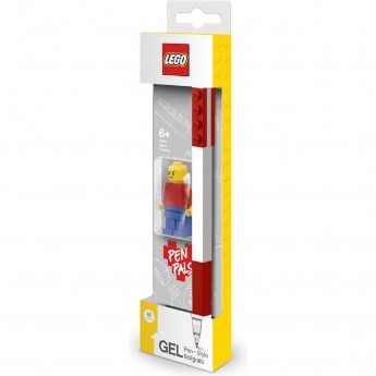 Гелевая ручка с минифигуркой LEGO CLASSIC, цвет чернил: красный Гелевая ручка с минифигуркой LEGO CLASSIC, цвет чернил: красный