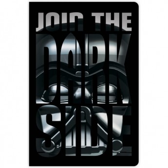 Книга для записей LEGO STAR WARS DARTH VADER (96 листов, линейка) Star Wars™ 52216L