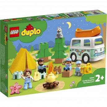 Конструктор детский LEGO DUPLO СЕМЕЙНОЕ ПРИКЛЮЧЕНИЕ НА МИКРОАВТОБУСЕ