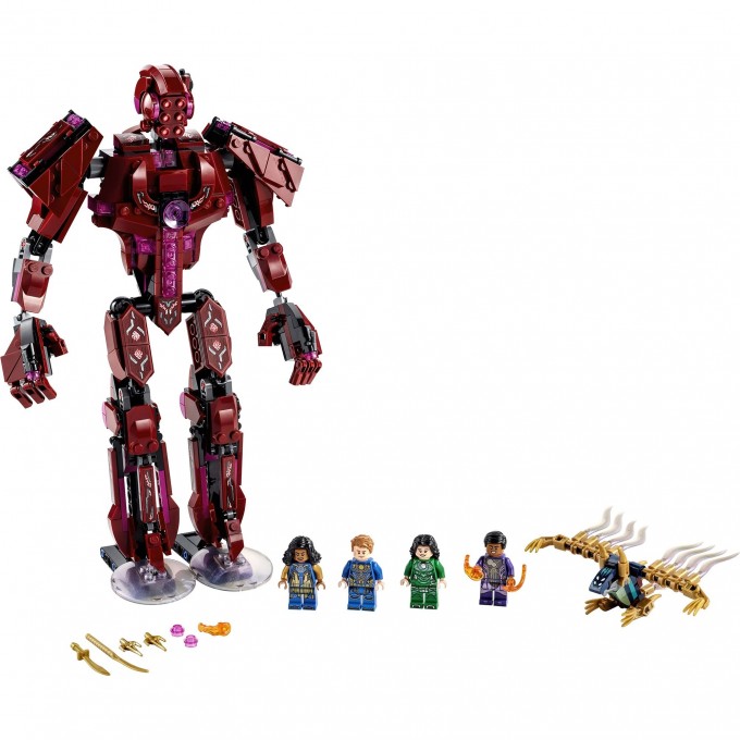 Конструктор LEGO SUPER HEROES «ВЕЧНЫЕ ПЕРЕД ЛИЦОМ АРИШЕМА» Super Heroes 76155 3628299