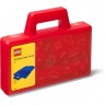 Пластиковый кейс для хранения LEGO SORTING TO GO, красный 40870001 1502940